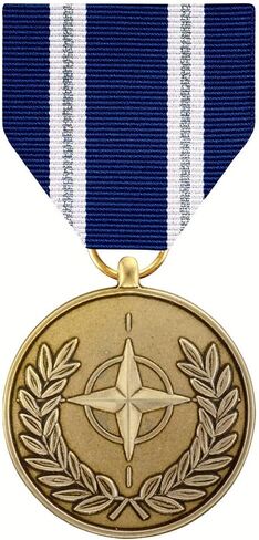 MEDALS OF AMERICA EST. 1976 ISAF Non Article 5 NATO Iraq/Afghanistan/Sudan Medal in Kuwait
