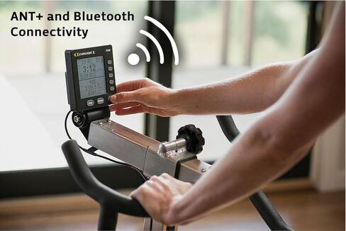 دراجة التمارين الثابتة Concept2 BikeErg مع قطعة قماش للتنظيف PM5 باللون الأسود وFitxion in Kuwait