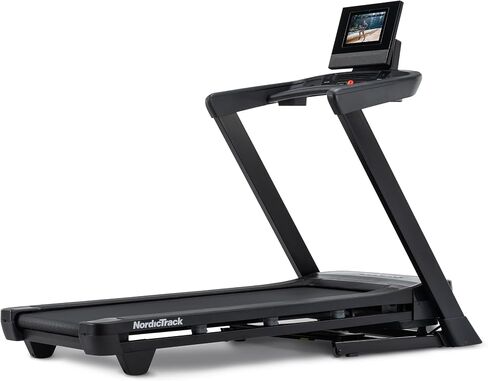 جهاز الجري NordicTrack T Series 10 مع شاشة لمس قابلة للإمالة مقاس 10 بوصات وتصميم مضغوط + عضوية iFIT Pro الشهرية - متضمن لمدة شهر واحد in Kuwait