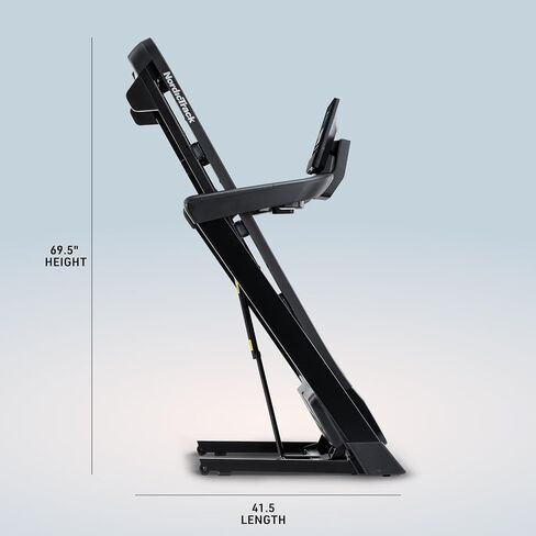 جهاز الجري NordicTrack T Series 10 مع شاشة لمس قابلة للإمالة مقاس 10 بوصات وتصميم مضغوط + عضوية iFIT Pro الشهرية - متضمن لمدة شهر واحد in Kuwait