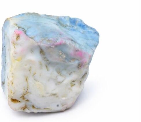 NATURAL Blue Opal Earth Mined 100 Ct Huge Size Uncut Rough CERTIFIED Gemstone in Kuwait