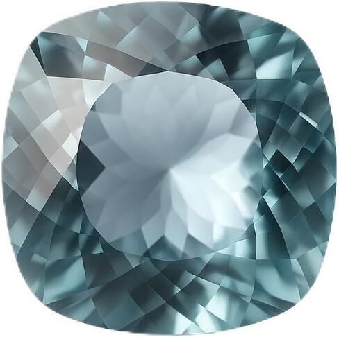 10.85 Ct Certified Natural Blue Aquamarine Cushion Cut Brazil Rare Gemstone in Kuwait