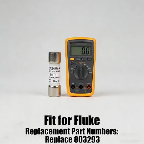 5 عبوات 803293 FLU-11A 11A 1000V صمام رقمي متعدد سريع المفعول مناسب لـ Fluke 175 177 179 83V 87V 287 289 27II 28II 88V 77IV متر، صمام بديل فضي in Kuwait