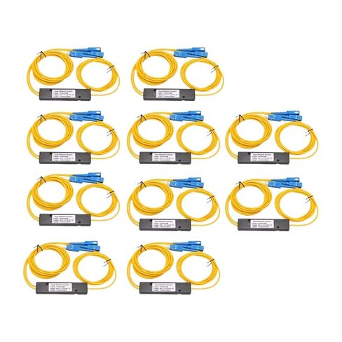 10X Ftth SC UPC 1X2 PLC Single-Mode Fiber Splitter Fbt Coupler in Kuwait