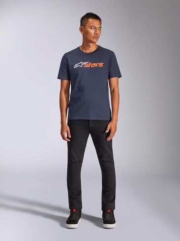 حذاء Alpinestars الكلاسيكي للرجال، أزرق داكن/أبيض/رمادي، XXL in Kuwait