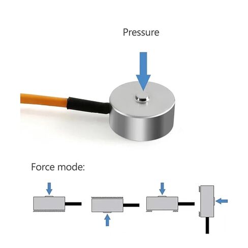 Wide Range Load Cell 500KG 1000kg 1Ton Compression Force Weighning Sensor Weight Sensing Probe 1Pcs(500KG) in Saudi Arabia