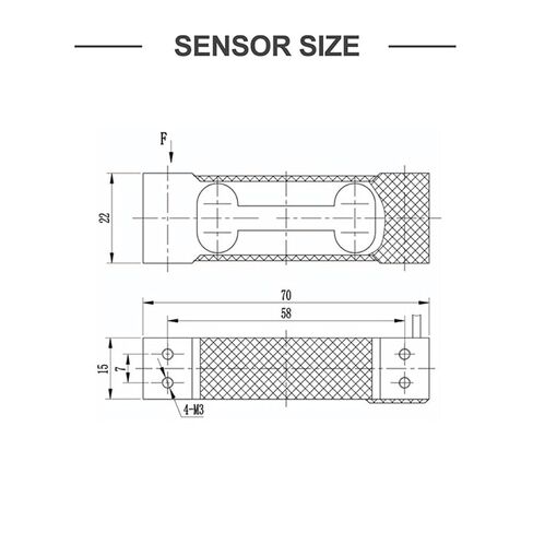 P70 Single Point Load Cell High Precision Weighing Sensor Aluminum Alloy for Balance Electronic 1Pcs(5KG) in Saudi Arabia