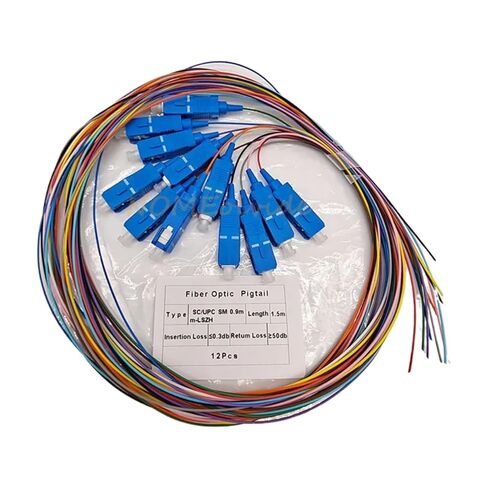 10/12 Core 1.5m Fiber jumper simplex single mode 0.9mm(12core Sc Upc 1.5m) in Kuwait