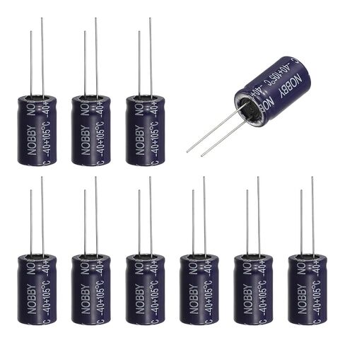MECCANIXITY 10 Pcs 15uF 100V Non-Polarized Electrolytic Capacitor, 13x21mm Non-Polar Upgrade Capacitors for Audio Tweeter Speaker Crossover Frequency Divider Amplifier, Blue in Kuwait