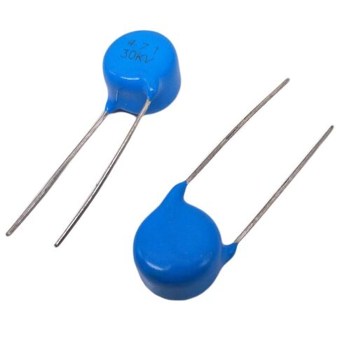 5 قطعة مكثفات قرصية سيراميكية عالية الجهد 470pf 0.47nf 471 30000V 30KV in Kuwait