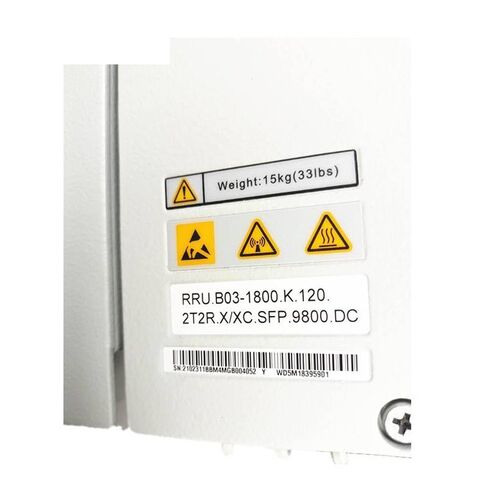 RRU3959-1800 وحدة التردد اللاسلكي للمحطة الأساسية الموزعة RRU 02311BBM WD5M18395901 in Kuwait