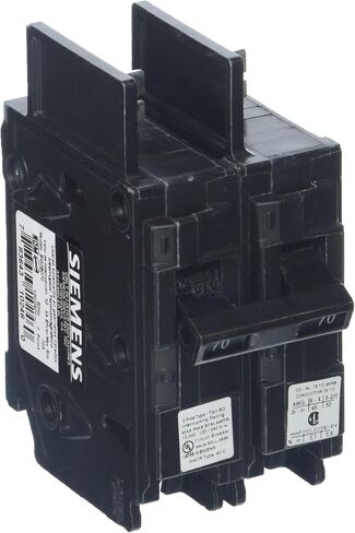 Siemens BQ2B070 70-Amp Double Pole 120/240-Volt 10KAIC Lug In/Lug Out Breaker in Kuwait