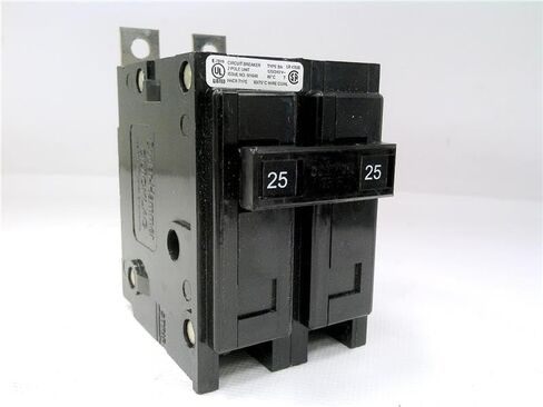 CUTLER HAMMER BAB2025 25 AMP, 2-Pole, Industrial Breaker, BAB Series in Kuwait