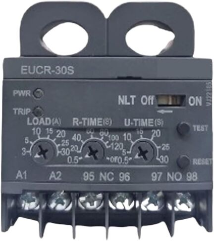 EUCR-30S مرحل التيار السفلي الإلكتروني 3.0 إلى 30 أمبير 24 إلى 240 فولت تيار متردد/تيار مستمر in Kuwait