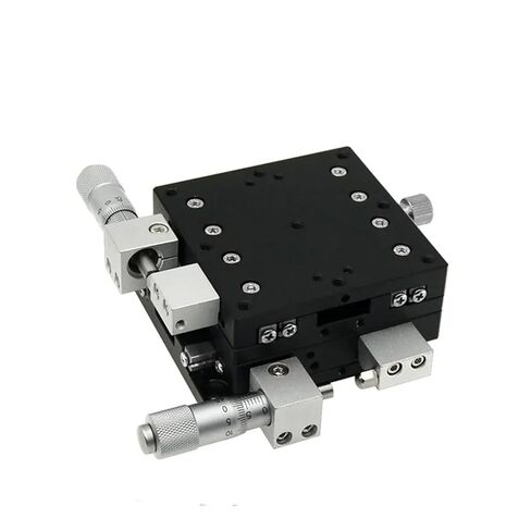 XY Axis 60 * 60mm Trimming Station Manual Displacement Platform Linear Stage Sliding Table XY60-C XY60-R XY60-LM LY60 Cross Rail(Ly60-rm) in Saudi Arabia