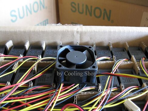 Sunon MagLev HA40201V4-0000-C99 40x20mm-3pin مع مستشعر السرعة 4700RPM 5.5cfm فقط 12dBA صمت فائق! in Kuwait