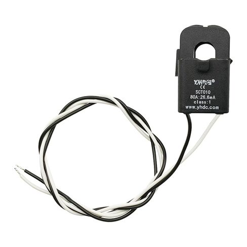 SCT010 80A 26.6mA محولات التيار غير الغازية سبليت الأساسية 10 مللي متر فتحة مفتوحة إغلاق مستشعر القياس الحالي in Kuwait