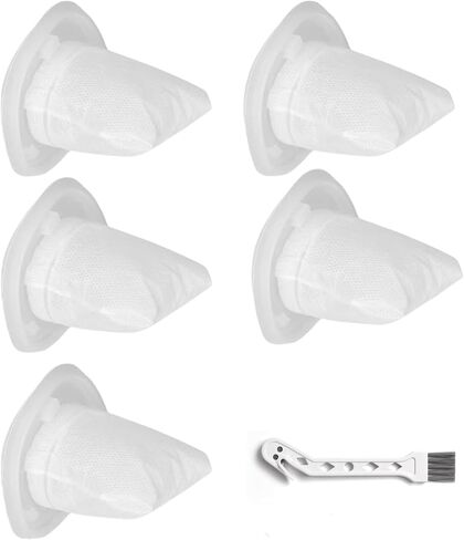 5 Pack HNVCF10 Filter Replacement for Black and Decker Hand Vacuum HNVC215B10, HNV215B12, HNVC215BW52, HNVC115J06, HNVC115B22, HNVC220BCZ01, HNVC220BCP07 Filter in Kuwait