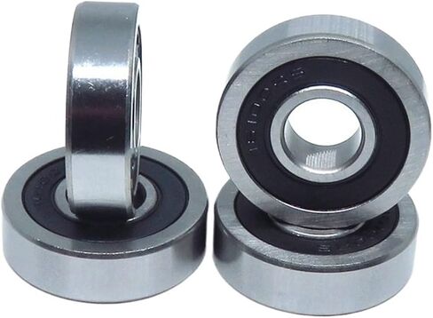 2 قطع 16100 2RS 10x28x8mm دراجة عجلة مركز رمح إصلاح تحمل MR16100 RS 16100RS 10*28*8mm كرة أخدود عميقة تحمل in Kuwait