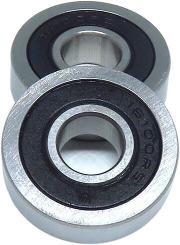 2 قطع 16100 2RS 10x28x8mm دراجة عجلة مركز رمح إصلاح تحمل MR16100 RS 16100RS 10*28*8mm كرة أخدود عميقة تحمل in Kuwait