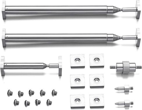 3 Pack Extendable Measuring Stick Tool Set Woodworking Measuring Tools Stick for Woodworking Carpentry Hobbies Remodeling Projects in Kuwait