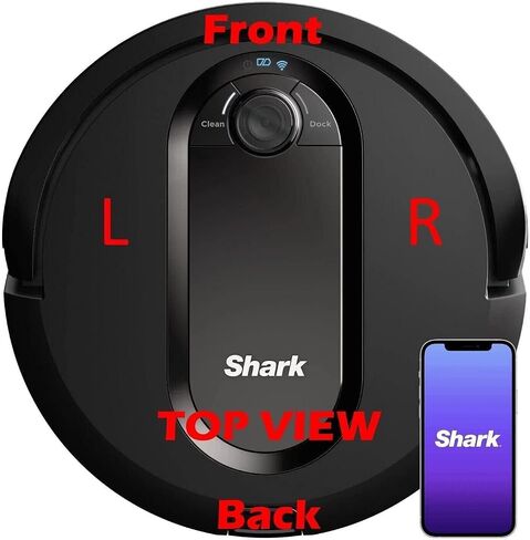 استبدال العجلة اليمنى ومجموعة المحرك لـ Shark IQ Robot UR1005AE UR1105ARUS UR1100SRUS UR1000SR QR1000S مكنسة كهربائية in Kuwait