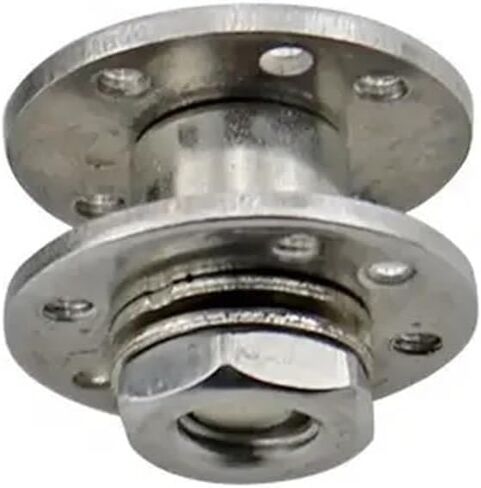 Randomly Stop 360 Degree Rotation Stop Rotation Rocker Arm Disc Shaft Disc Damping Stainless Steel Hinge(DP037-4.0N.m) in Kuwait