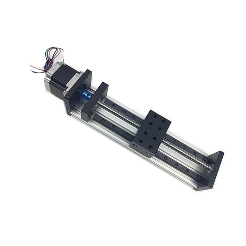 CNC Wood Woking Machine Z Axis X Y Linear Motion Guide Rail Sliding Table with Ball Screw 1204 1605 1610 NEMA23 Motor(1610,GGP 200MM) in Saudi Arabia