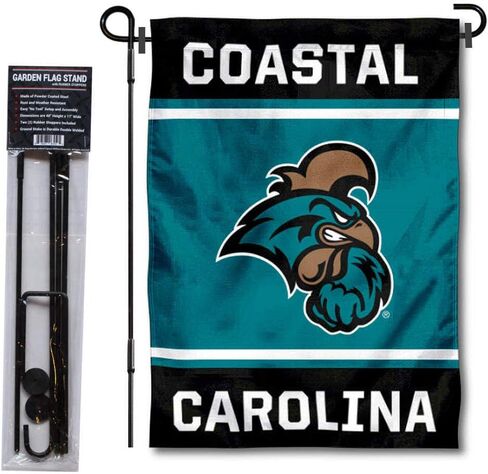 علم حديقة Coastal Carolina Chanticleers مع حامل حامل in Kuwait