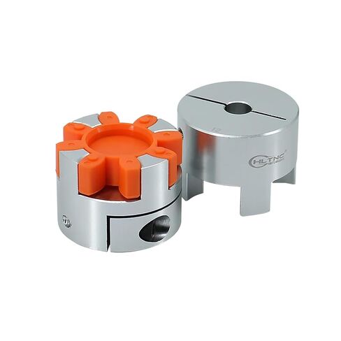 6 فكي D35L50 مقرنة الألومنيوم عمود مرن اقتران محرك متدرج تصنيف عزم الدوران 9Nm ماكس 18Nm 1 قطعة (12.7x14) in Kuwait