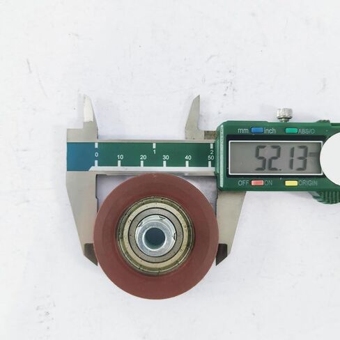 10 قطعة KM89627G02 OD52MM W16MM مصعد مزدوج الأخدود سلك حبل عجلة تحمل 6003 52*16*6003 قطع غيار المصعد رفع أجزاء in Kuwait