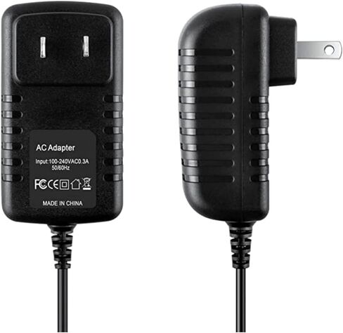 9V AC/DC Adapter Compatible with Donner DEK-610 DEK610 Keyboard Piano Beginner 61 Key Electronic Portable Full Size Keyboard 9VDC 1A Switching Power Supply Cord Cable PS Battery Charger PSU in Kuwait
