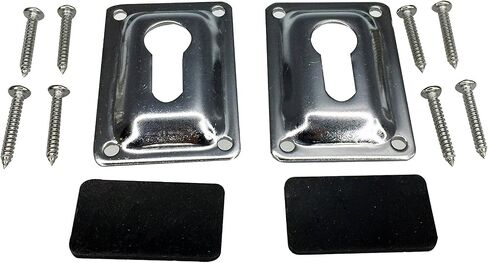 Pactrade Marine Flush Mounting Universal Set for Pontoon Boat Removable Ladder in Kuwait