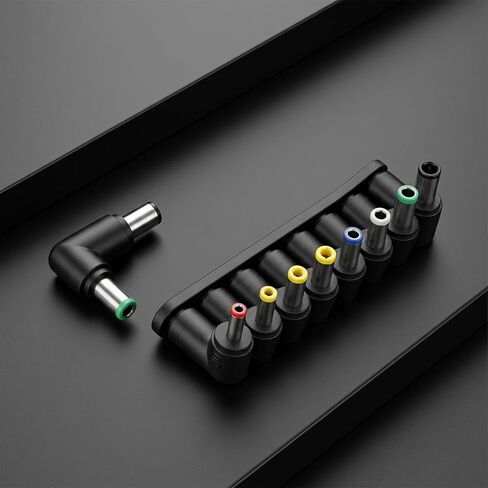 5.5 X 2.1 Mm Dc Power Jack, 8 Pcs DC Power Adapter Kit Right Angle Jack Converter Barrel Connector Set in Kuwait