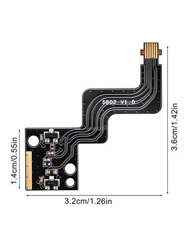لوحة توزيع قاعة استشعار خيوط الطارد P2S مع كابل FPC لـ BambuLab P2S 1 قطعة | يقوم مستشعر مفتاح القاعة المتوافق مع كابل FPC بمراقبة حالة تغذية الفتيل لاستبدال الطابعة P2S in Kuwait