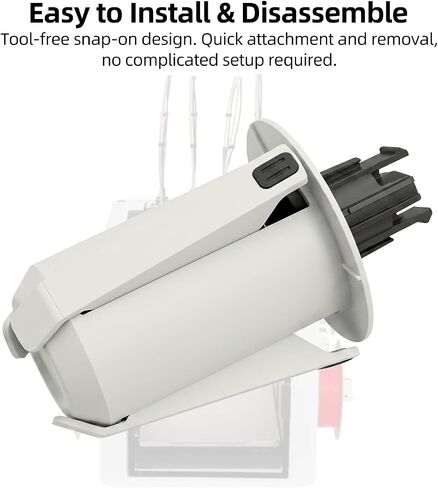 FYSETC Replacement Filament Holder for Snapmaker U1 3D Printing: Original Parts Spool with 4 Label Stickers Holder, Direct Feed, Easy Installation for 3D Printer Accessory in Kuwait