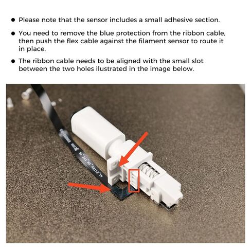 Bamboo Original A1/ A1 Mini Filament Sensor Replacement,Feed Hall Board,Extruder Filament Sensor for Bambu Lab A1 Series 3D Printers in Kuwait