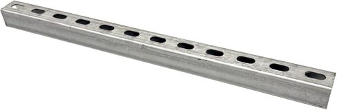 MIRO Industries 1-5/8" G90 Galvanized Steel Strut Channel, 24" Length - Made in USA - Corrosion-Resistant for Indoor & Outdoor Use - Professional-Grade MEP Support Infrastructure - Single Piece | Corrosion-Resistant for Indoor & Outdoor Use; Professional- in Kuwait