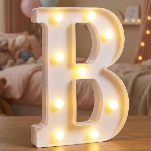 حروف سرادق صغيرة LED، حروف مضيئة، أضواء حروف LED مقاس 8.58 بوصة، لافتة مضيئة تعمل بالبطارية للطاولة، والحفلات، وأعياد الميلاد، وديكور عيد الميلاد (الحرف أ) in Kuwait