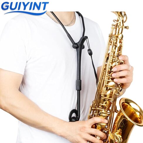 Saxophone Harness Saxophone Neck Strap Saxophone Harness | Replacement for Jazzlab Saxholder Pro. Top saxophone neck strap with wide shoulder padding for even weight and pain relief. in Kuwait