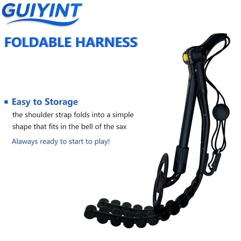 Saxophone Harness Saxophone Neck Strap Saxophone Harness | Replacement for Jazzlab Saxholder Pro. Top saxophone neck strap with wide shoulder padding for even weight and pain relief. in Kuwait