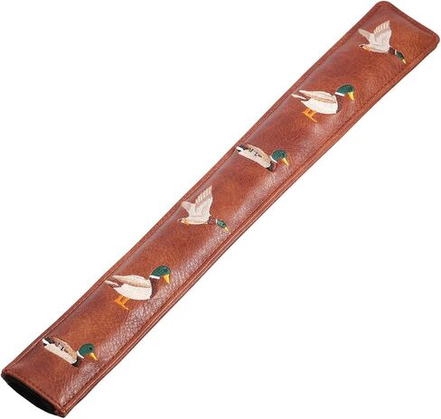 Brown PU Leather Waterproof with Design Golf Alignment Stick Cover Club Protector Holds Sticks in Kuwait