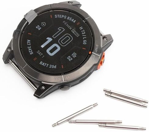 سوار INF لـ Garmin Fenix ​​6X Pro، قضبان زنبركية 26 مم لـ Epix، Tactix - دبابيس حزام ساعة سريعة الفك in Saudi Arabia
