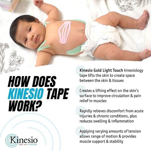 Kinesio Taping - Elastic Therapeutic Athletic Tape Tex Gold Light Touch - Fuji Purple – 2 in. x 16.4 ft in Kuwait
