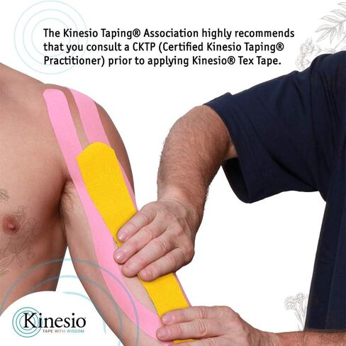 Kinesio Taping - Elastic Therapeutic Athletic Tape Tex Gold Light Touch - Fuji Purple – 2 in. x 16.4 ft in Kuwait