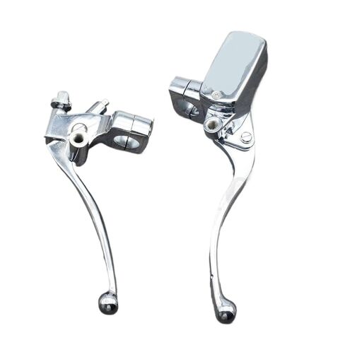 Hydraulic Brake Master Cylinder with Clutch Lever Mirror Seat, 1 Inch (25mm) Bore, Compatible with Steed VLX250 VLX400 VLX600 VLX750 VT600 VT750 VT1100 in Kuwait