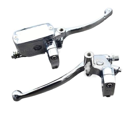 Hydraulic Brake Master Cylinder with Clutch Lever Mirror Seat, 1 Inch (25mm) Bore, Compatible with Steed VLX250 VLX400 VLX600 VLX750 VT600 VT750 VT1100 in Kuwait