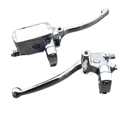 Hydraulic Brake Master Cylinder with Clutch Lever Mirror Seat, 1 Inch (25mm) Bore, Compatible with Steed VLX250 VLX400 VLX600 VLX750 VT600 VT750 VT1100 in Kuwait