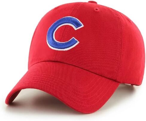 Officially Licensed Chicago Baseball Red MVP Hat Adjustable Cubs Classic Team Logo Embroidered Structured Cap in Kuwait