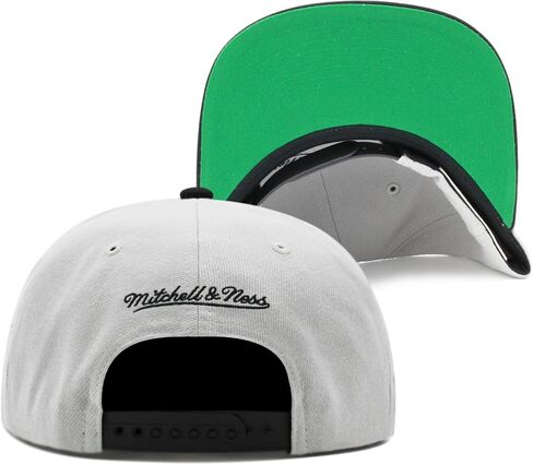 Mitchell & Ness Tampa Bay Devil Rays Cooperstown MLB Away Snapback Hat Cap - Grey/Black in Kuwait